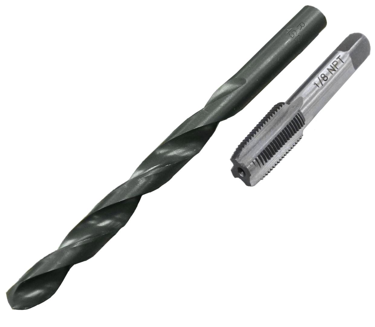 Drill & Tap Kit 1/8" NPT Thread